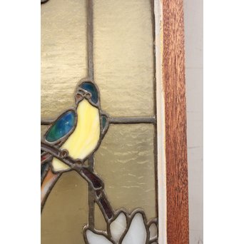 ステンドグラス　花鳥　GD909 