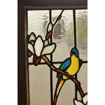 ステンドグラス　花鳥　GD909 