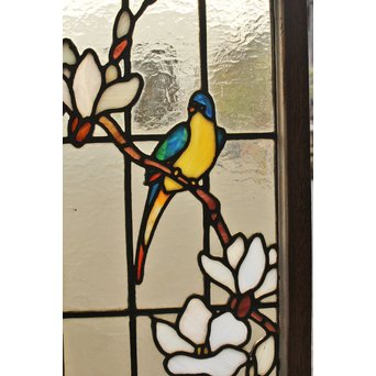ステンドグラス　花鳥　GD909 