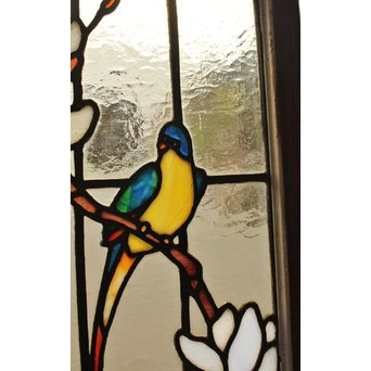 ステンドグラス　花鳥　GD909 