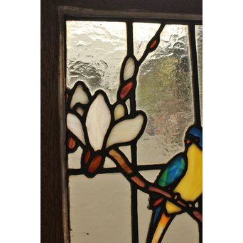 ステンドグラス　花鳥　GD909 