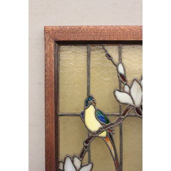 ステンドグラス　花鳥　GD909 