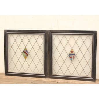 小川三知デザイン　ステンドグラス　2枚1組　GD915 