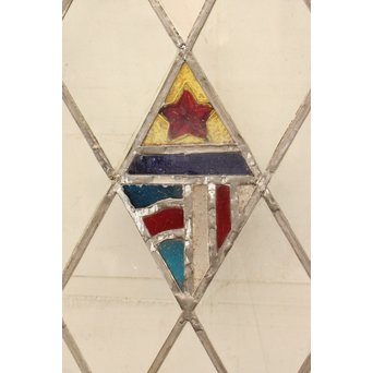 小川三知デザイン　ステンドグラス　2枚1組　GD915 