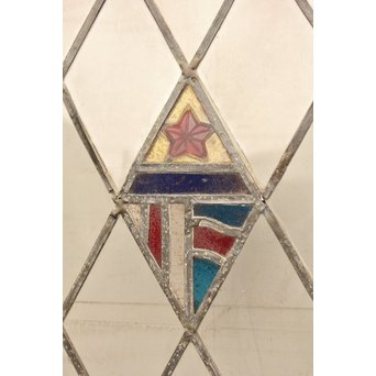 小川三知デザイン　ステンドグラス　2枚1組　GD915 