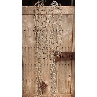 巨大雨樋鎖　3重波紋3M　J2335 