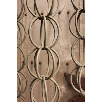 巨大雨樋鎖　3重波紋3M　J2335 