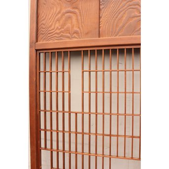 モザイク/パッチワーク風障子戸　2枚1組　F162 