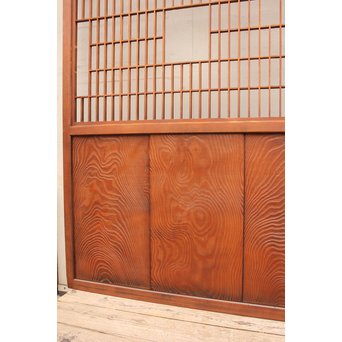 モザイク/パッチワーク風障子戸　2枚1組　F162 