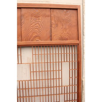 モザイク/パッチワーク風障子戸　2枚1組　F162 