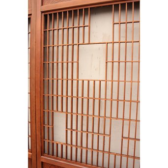 モザイク/パッチワーク風障子戸　2枚1組　F162 