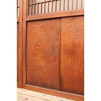 モザイク/パッチワーク風障子戸　2枚1組　F162 