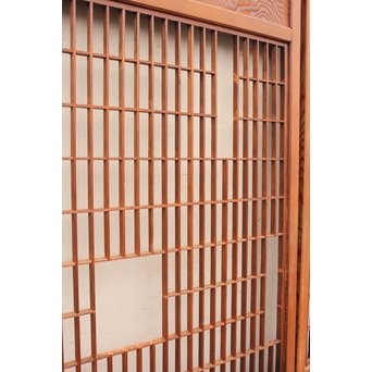 モザイク/パッチワーク風障子戸　2枚1組　F162 