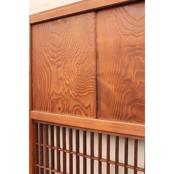 モザイク/パッチワーク風障子戸　2枚1組　F162 