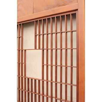 モザイク/パッチワーク風障子戸　2枚1組　F162 