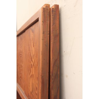 モザイク/パッチワーク風障子戸　2枚1組　F162 ※片方の縦框に若干反りが見られますが　使用可能範囲と思われます