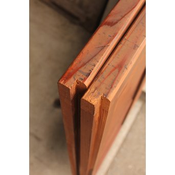 モザイク/パッチワーク風障子戸　2枚1組　F162 