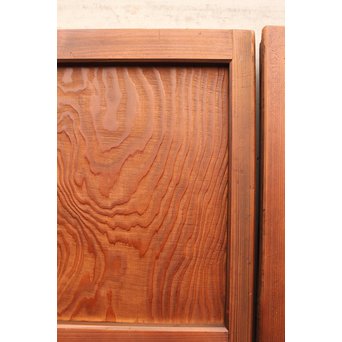 モザイク/パッチワーク風障子戸　2枚1組　F162 