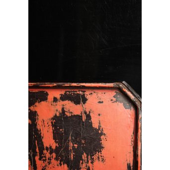 根来膳/盆　5客1組　J2346 