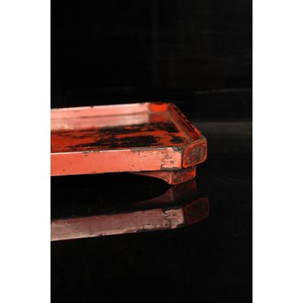 根来膳/盆　5客1組　J2346 