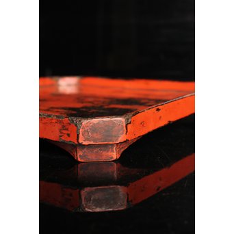 根来膳/盆　5客1組　J2346 