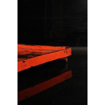 根来膳/盆　5客1組　J2346 