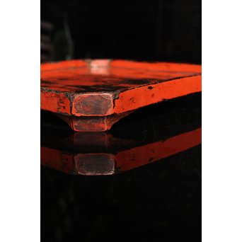 根来膳/盆　5客1組　J2346 