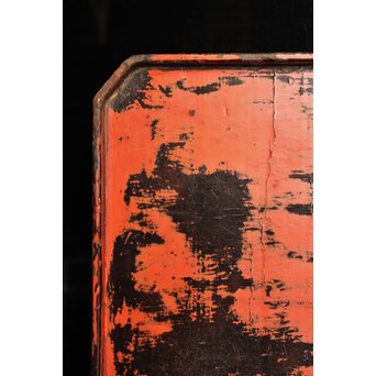 根来膳/盆　5客1組　J2346 