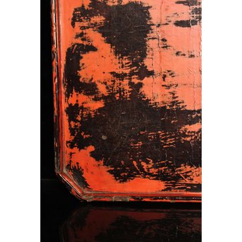 根来膳/盆　5客1組　J2346 