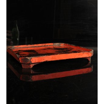 根来膳/盆　5客1組　J2346 