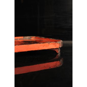 根来膳/盆　5客1組　J2346 