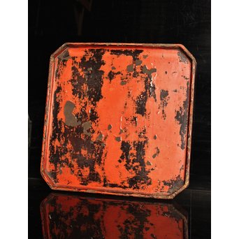 根来膳/盆　5客1組　J2346 