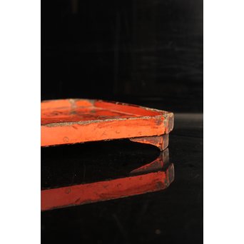 根来膳/盆　5客1組　J2346 