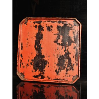 根来膳/盆　5客1組　J2346 