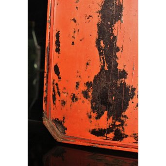 根来膳/盆　5客1組　J2346 