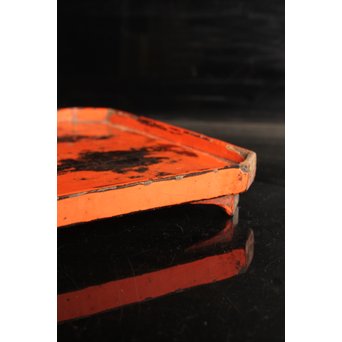 根来膳/盆　5客1組　J2346 