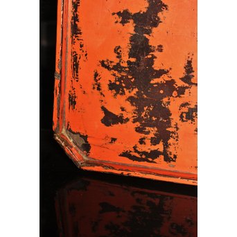 根来膳/盆　5客1組　J2346 