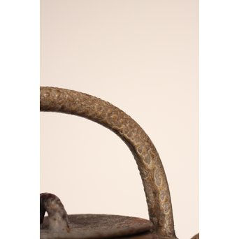 金重陶陽作　備前手捻湯沸/急須　金重晃介識箱　K297 