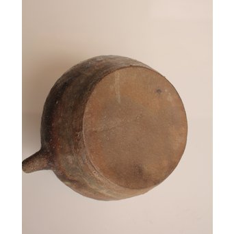 金重陶陽作　備前手捻湯沸/急須　金重晃介識箱　K297 