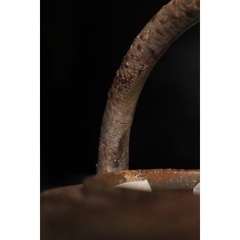 金重陶陽作　備前手捻湯沸/急須　金重晃介識箱　K297 