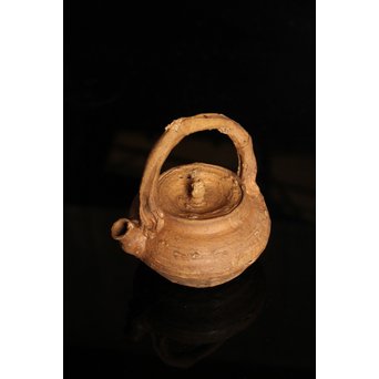 南蛮手/伊羅保手捻急須/湯沸　K298 