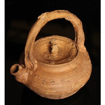 南蛮手/伊羅保手捻急須/湯沸　K298 