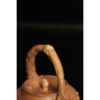 南蛮手/伊羅保手捻急須/湯沸　K298 