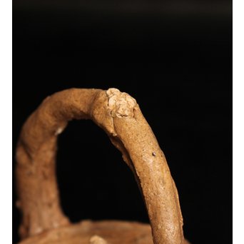 南蛮手/伊羅保手捻急須/湯沸　K298 