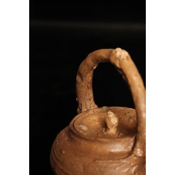 南蛮手/伊羅保手捻急須/湯沸　K298 