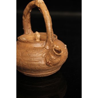 南蛮手/伊羅保手捻急須/湯沸　K298 