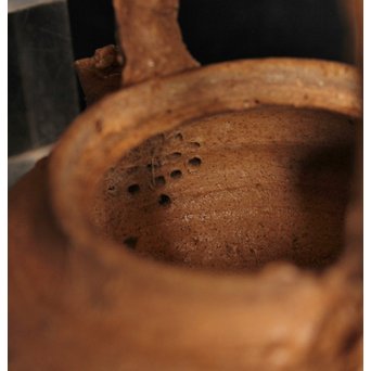 南蛮手/伊羅保手捻急須/湯沸　K298 