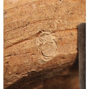 南蛮手/伊羅保手捻急須/湯沸　K298 