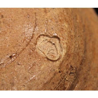 南蛮手/伊羅保手捻急須/湯沸　K298 