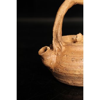 南蛮手/伊羅保手捻急須/湯沸　K298 